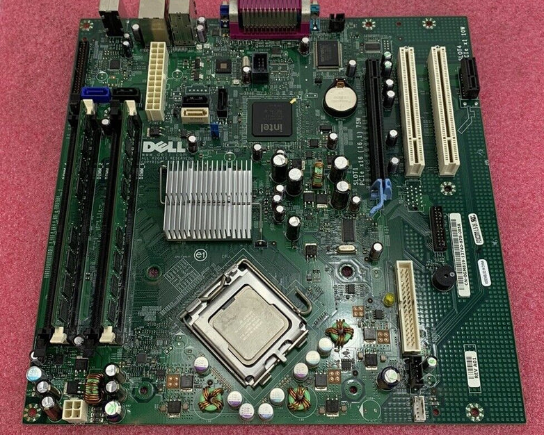Dell OGM819 Motherboard Intel Core 2 Duo E8300 2.83GHz 2GB RAM w/ Shield