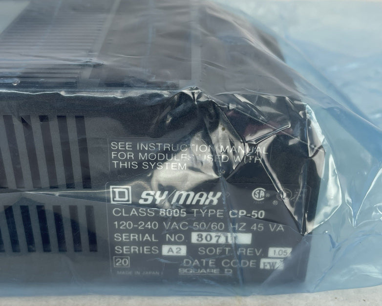 Square D 8005 CP-50 SY/MAX Model 50 Programmable Controller RT-108 Relay Module