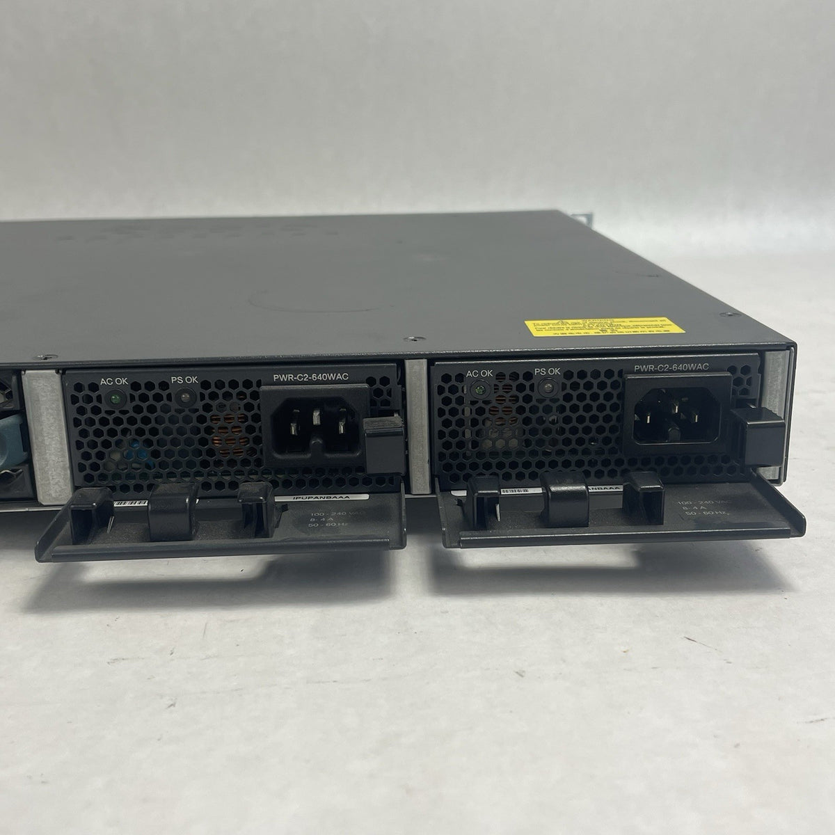 Cisco WS-C3650-48PS-S V02 Tested & Reset 2X PSU13