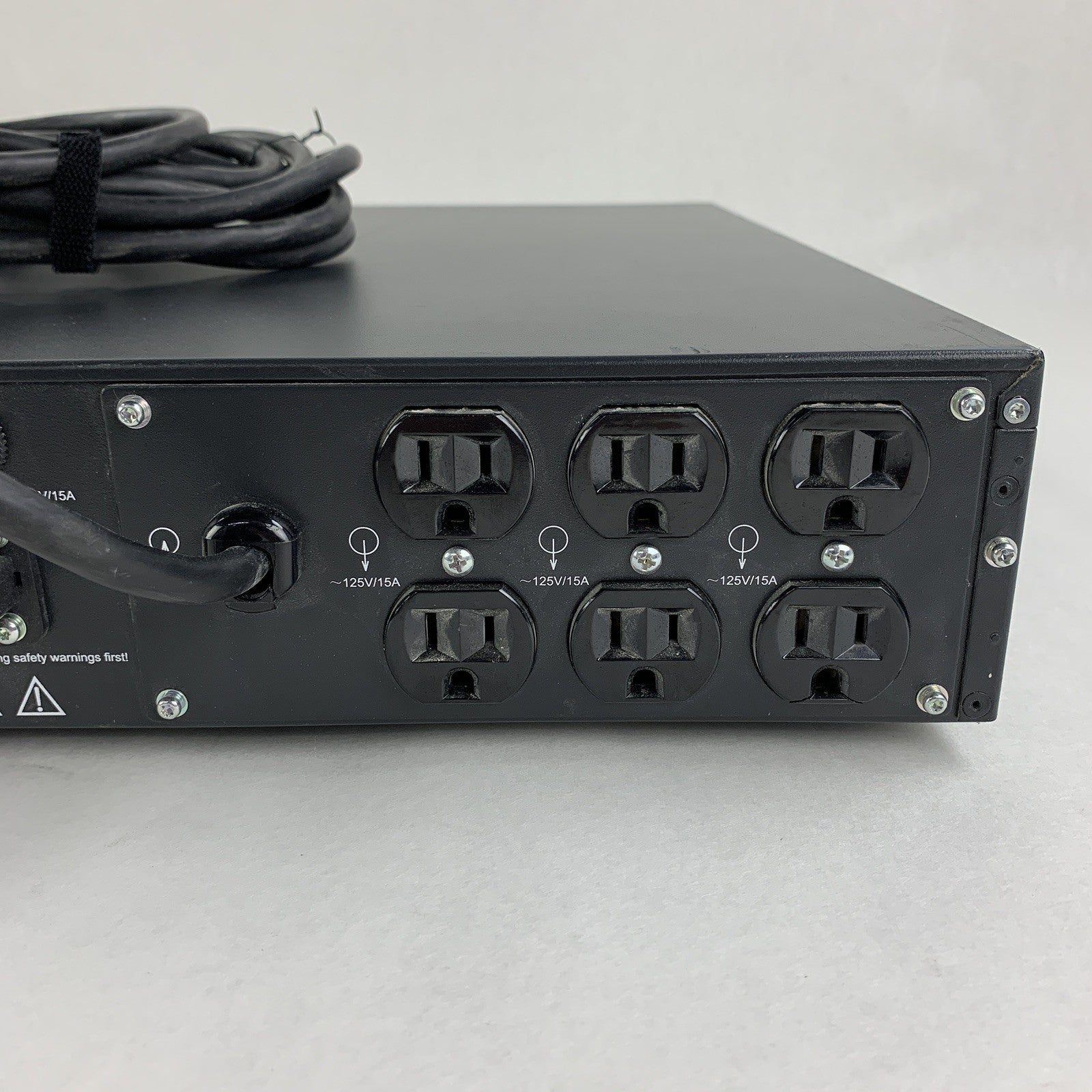 Liebert Emerson GXT3-1500RT120 UPS System Tested No Batteries No Caddy