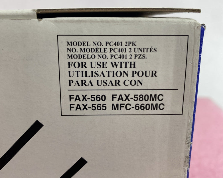 Brother PC-401 Printing Cartridges Value pack 2 Cartridges