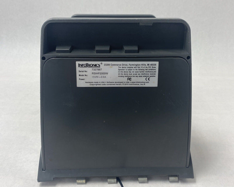 Recognition Systems InfoTronics Shlage HandPunch 2000 XL Biometric Hand Scanner