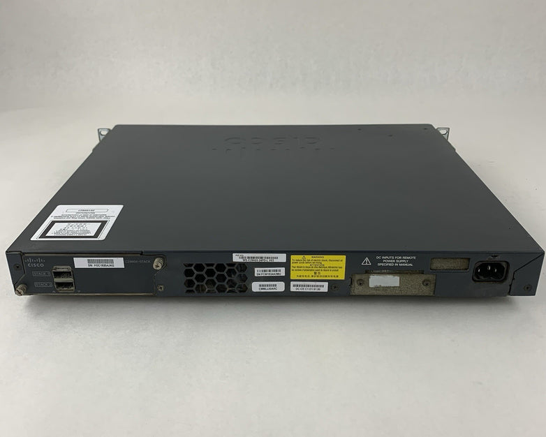 Cisco Catalyst WS-C2960X-24PD-L GigE PoE Switch w/ Stack Card Tested Reset