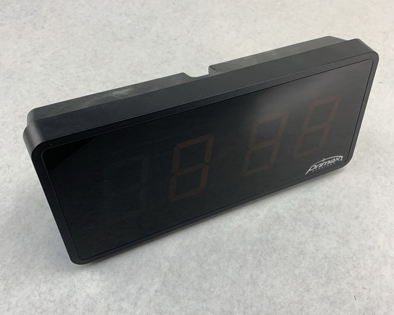 Primex Wireless 103-AS215R 72MHz Synchronized LED Digital Clock 11980 - No Cord