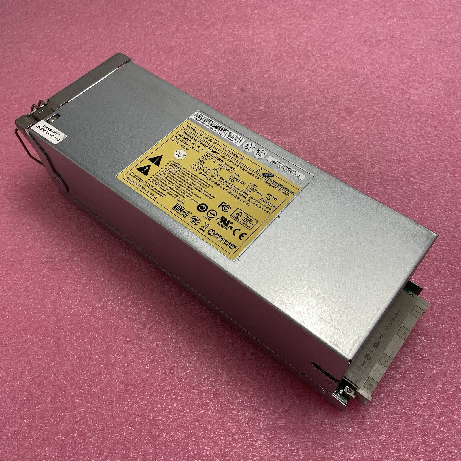 FSP-Group EVM-5004-10 500W Hot Plug Power Supply0