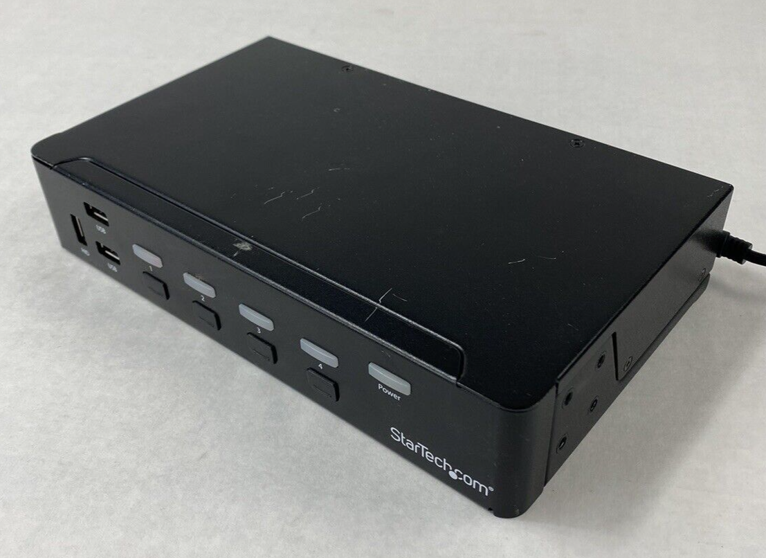 StarTech SV431HDU3A2 Rev 2 4-Port HDMI KVM Switch with USB 3.0 Hub