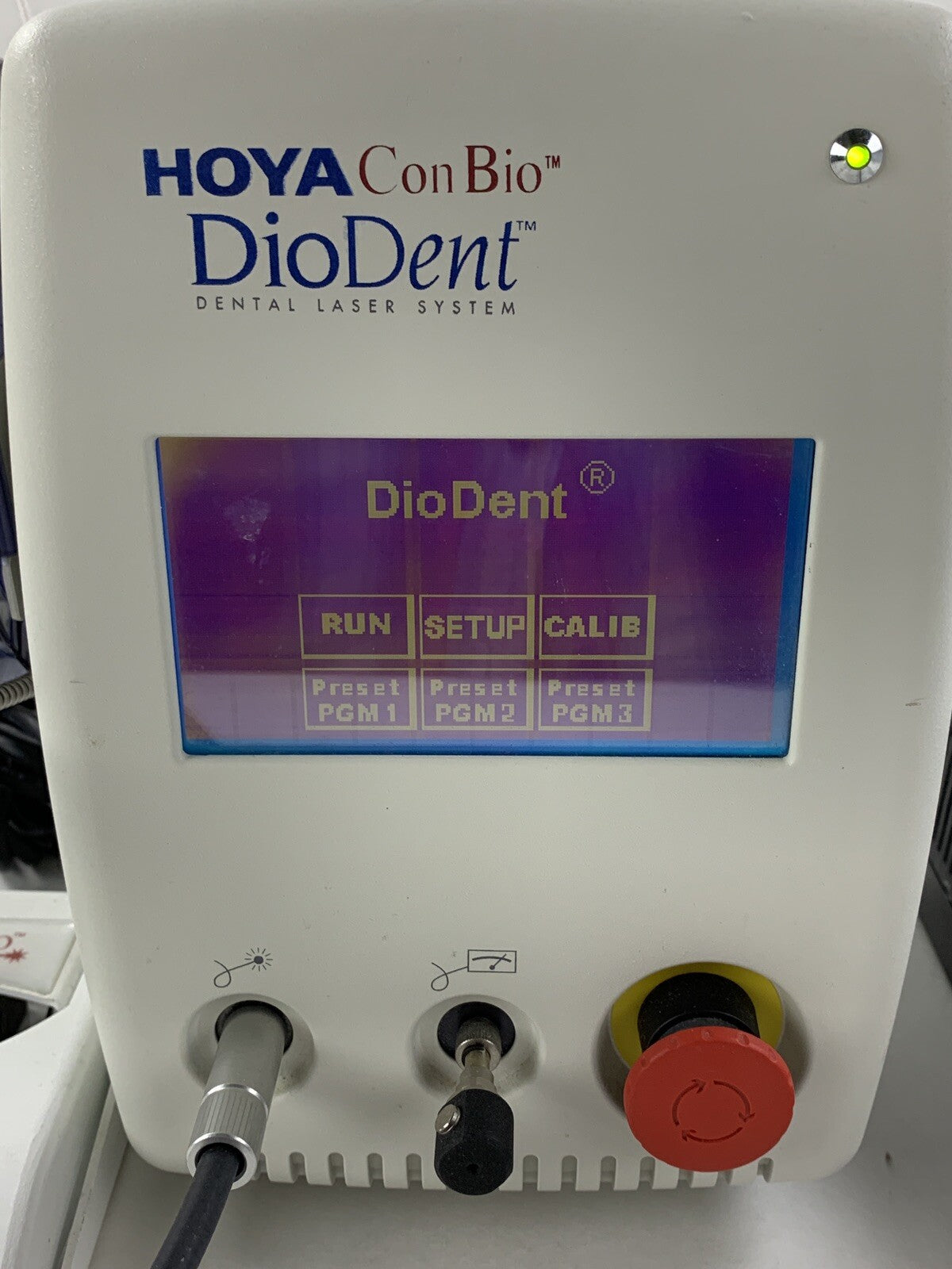 Hoya ConBio DioDent laser Unit Oral Tissue Ablation System W/ Power Supply