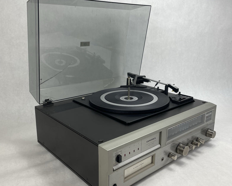 Pioneer Centrex TH-2211 8 Track Player Turntable AM FM Stereo System For Parts