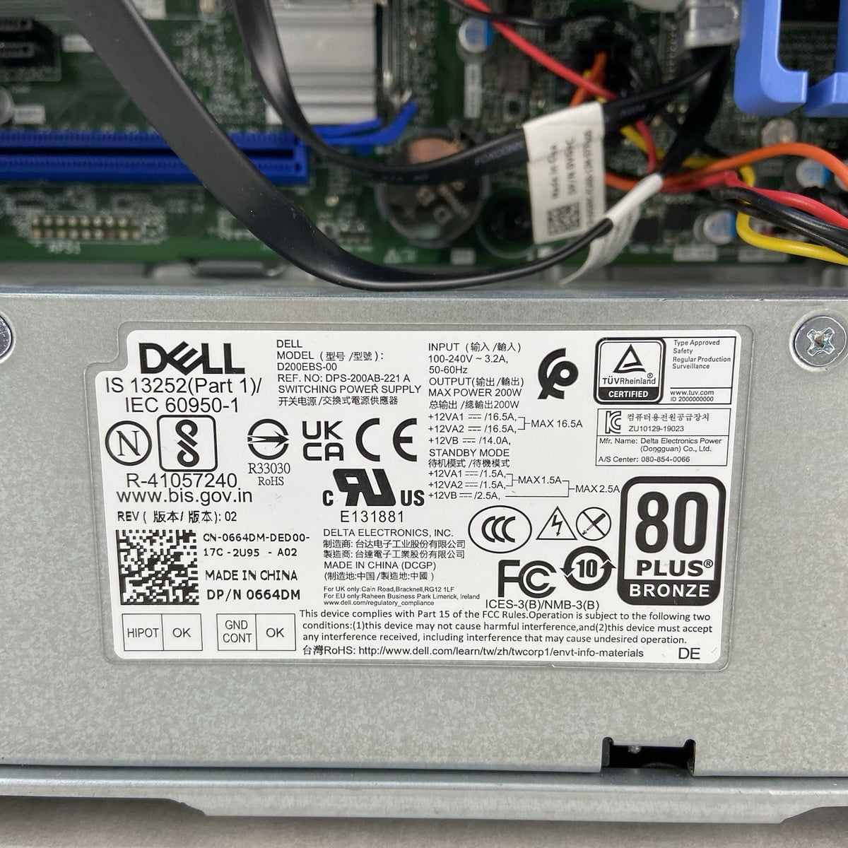 Dell Optiplex 5090 SFF Intel Core i5-10505 3.2GHz 8GB RAM No HDD No OS10