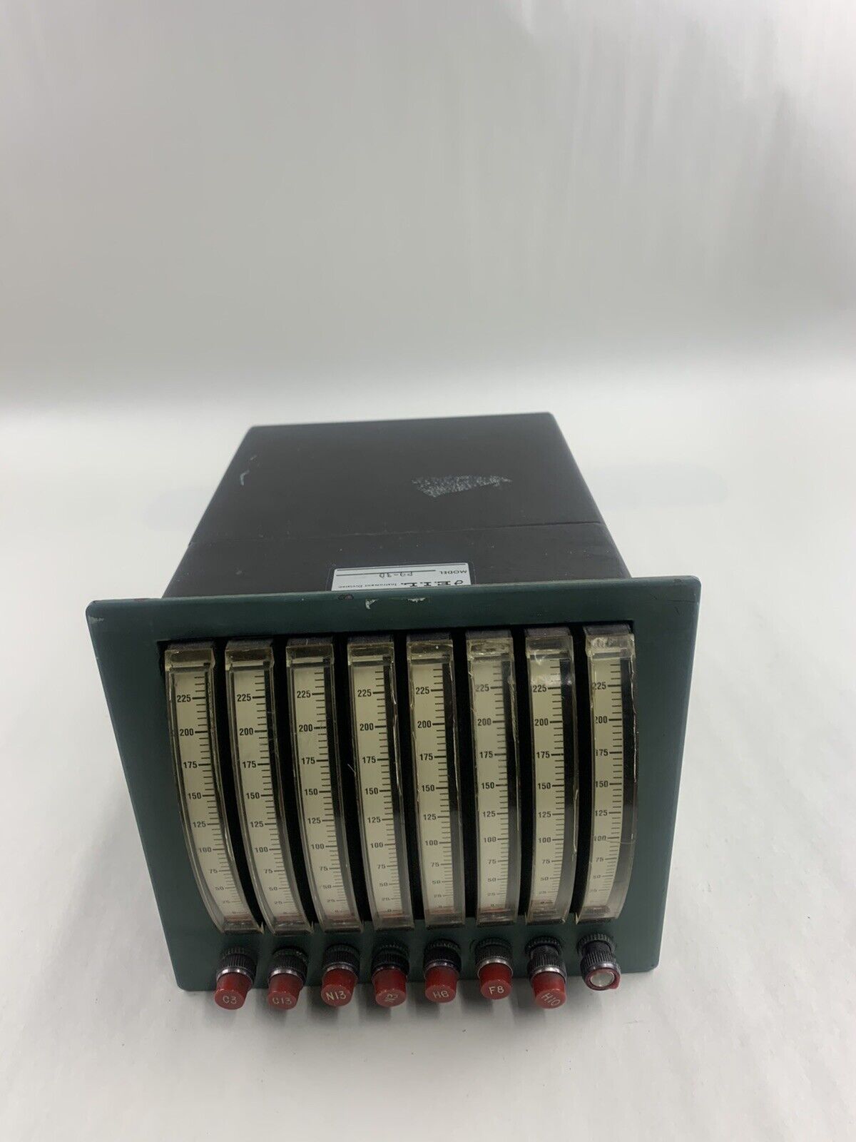 EIL Instrument Division P9-3D Channel Analog Meter