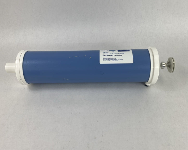 Midmark IQcal 1-100-0007 3.0 Liter Calibration Syringe