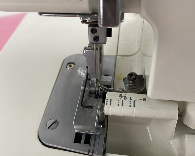 Janome 634 D MyLock Sewing Machine Eloctronic Controlled No Pedal or Cord