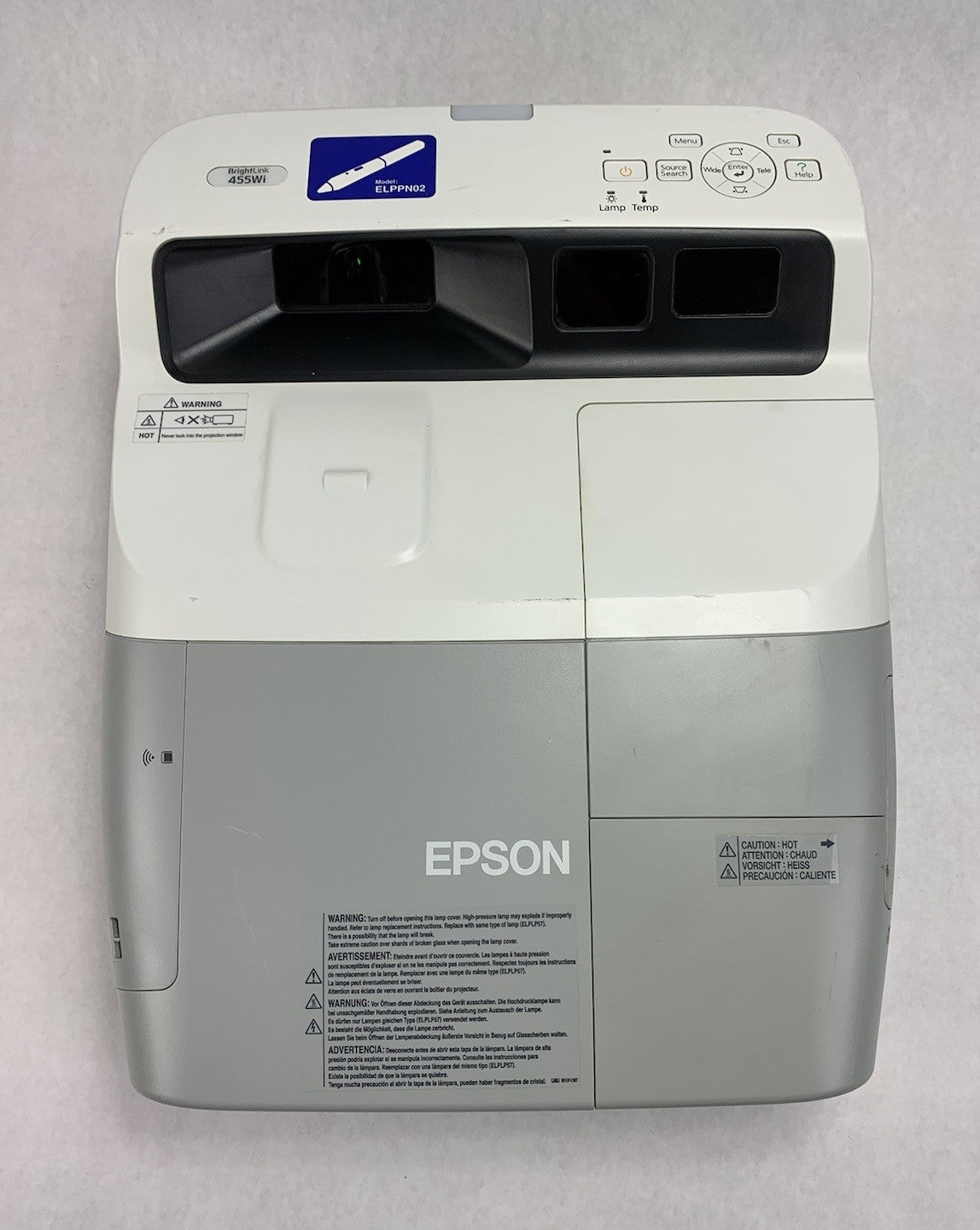 Epson Brightlink H440A LCD Projector 277 Lamp Hours