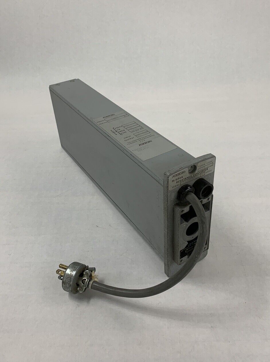 Foxboro 694AC-0AW-6 M/694A Resistance Converter