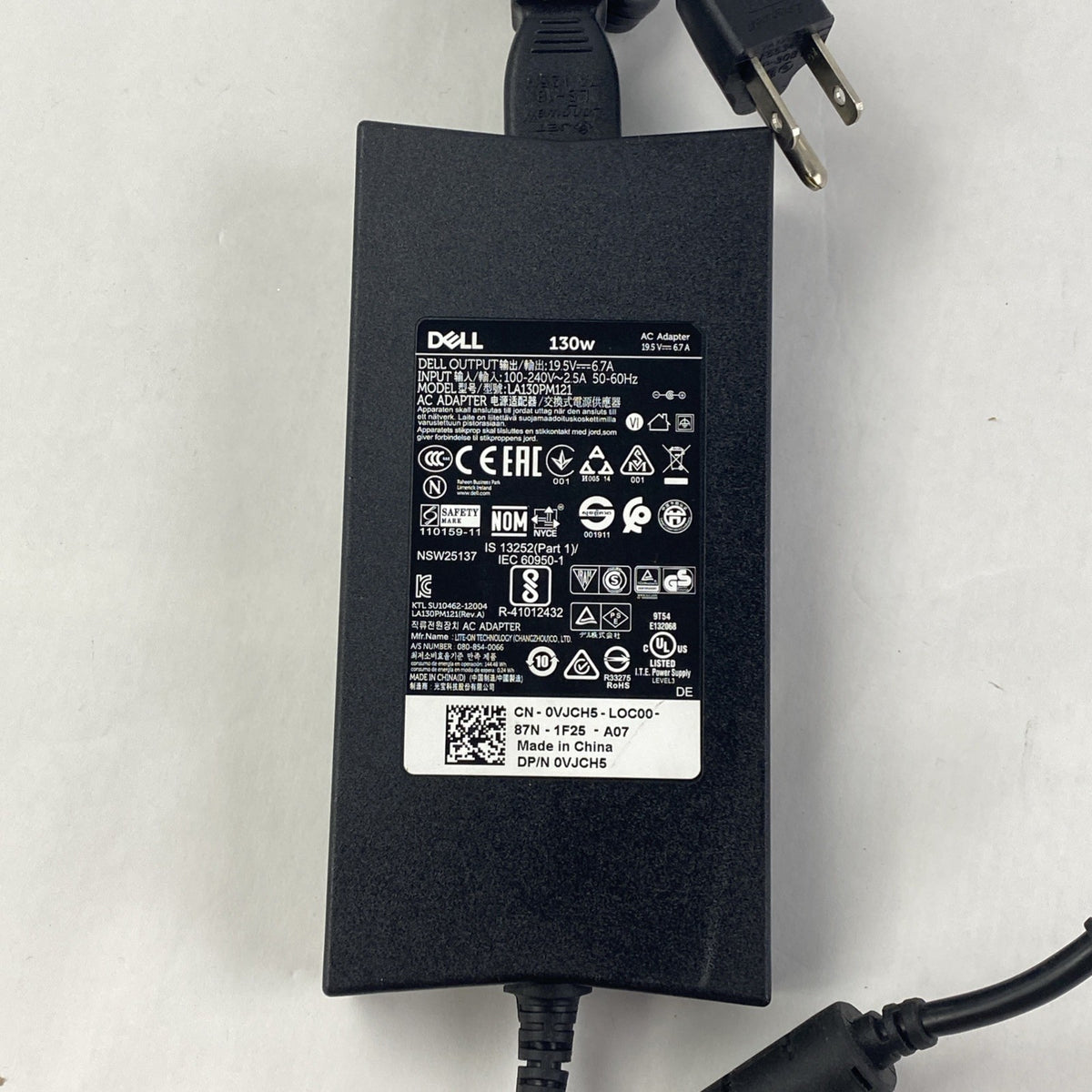 Dell LA130PM190 130W 19.5V 6.7A 7.4mm Barrel AC Adapter - Mixed Lot of 44