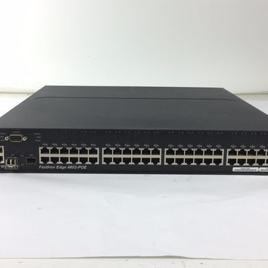 Foundry Networks FastIron Edge 4802-POE 48 Port Managed Network Switch