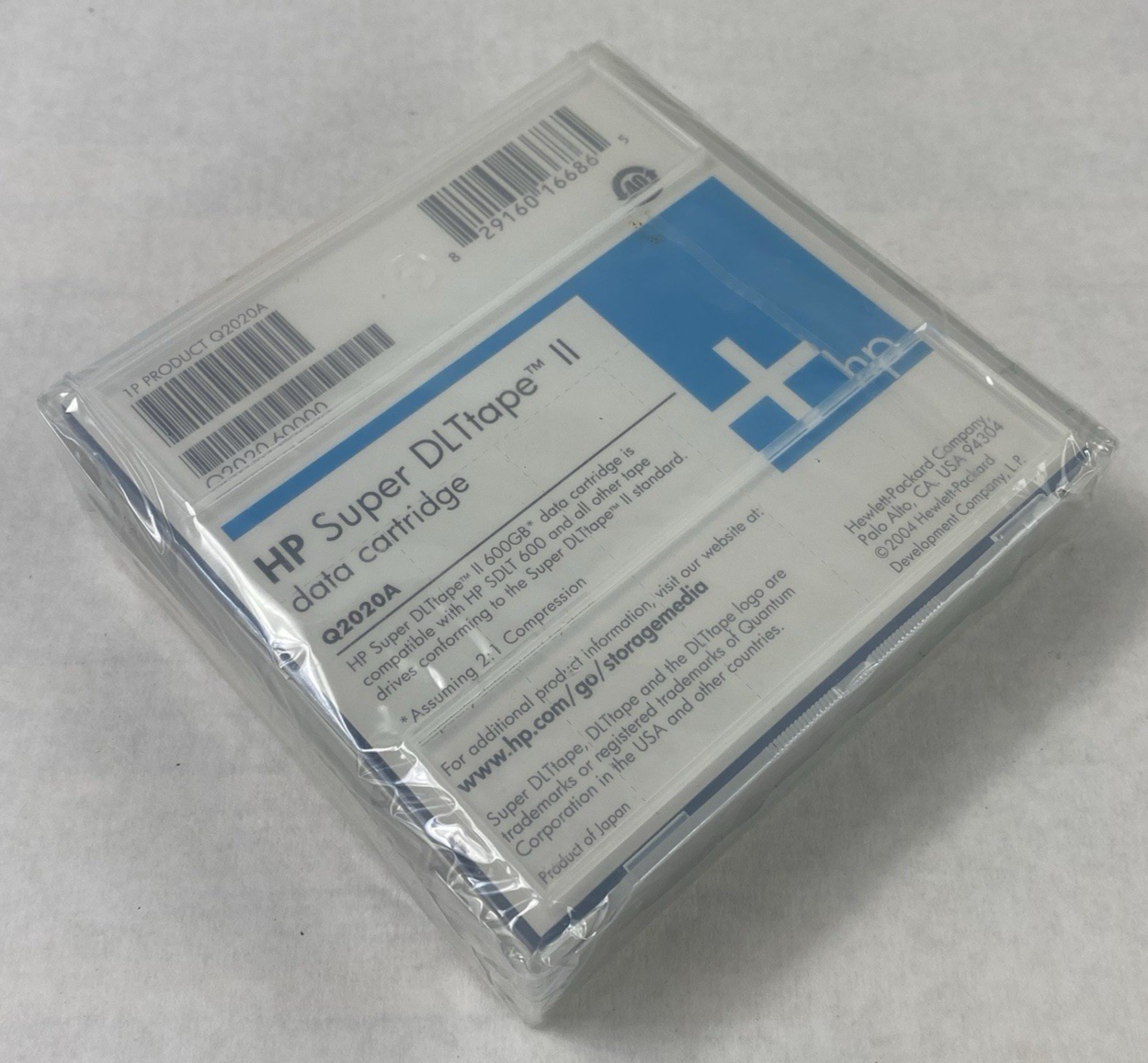 HP Q2020A Super DLTtape II 600GB Data Cartridge Lot of 2