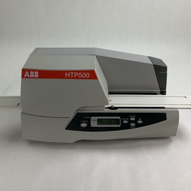 ABB HTP500 Thermal Transfer Marking System Powers on Bad Cover Hinge