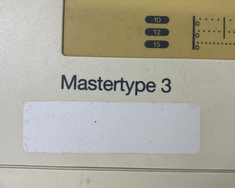 Olympia Mastertype 3 Model EW-1000 Electronic Typewriter - Parts or Repair