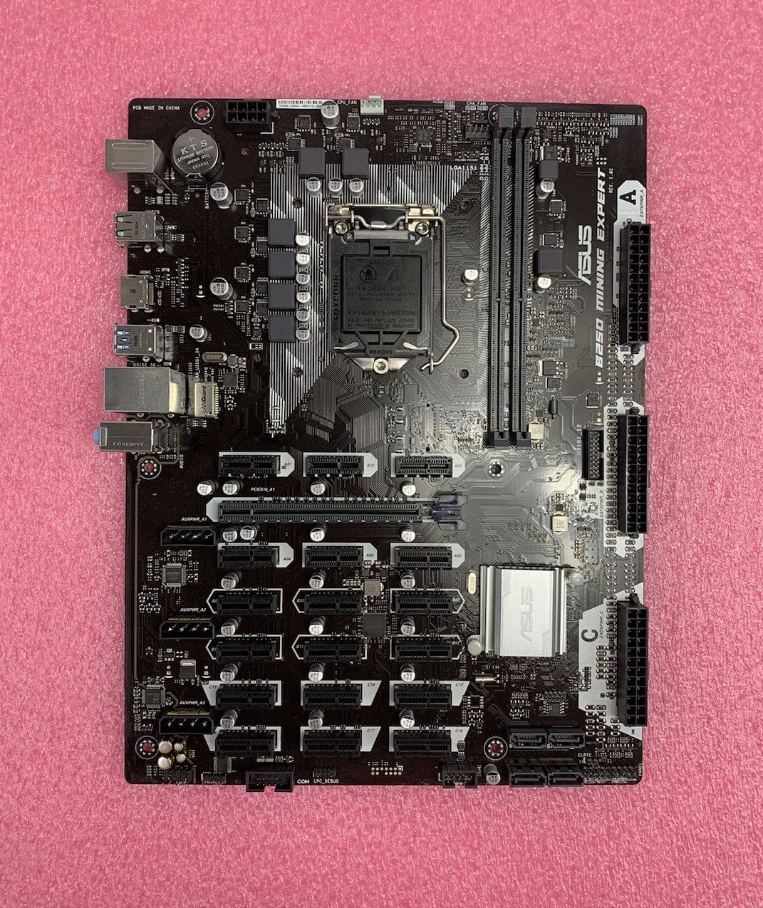 Asus B250 Mining Expert Motherboard No CPU No RAM No Shield