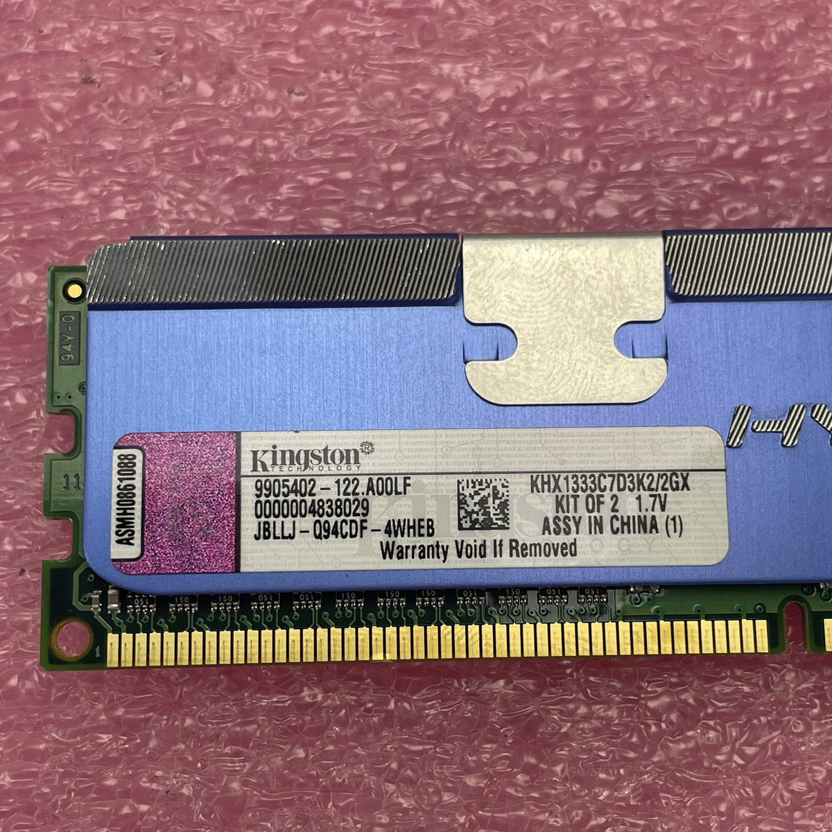 Kingston KHX1333C7D3K2 HyperX Genesis 4GB DDR3 1600MHz RAM - Lot of 46