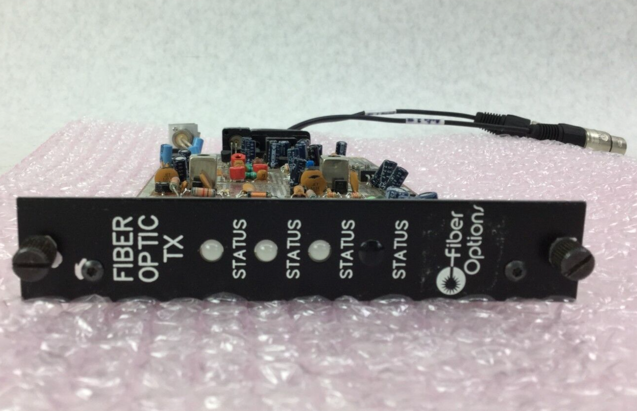 Fiber Options Fiber Optic TX 2240B-T-R/6SXX  w/Cable Shown in Pictures  Untested
