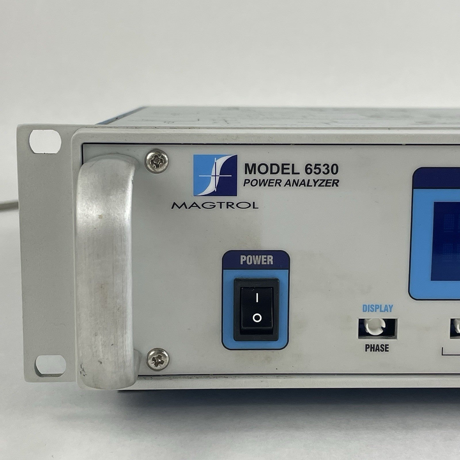 Magtrol 6530 3-Phase Power Analyzer Power Tested For Parts Missing Buttons2