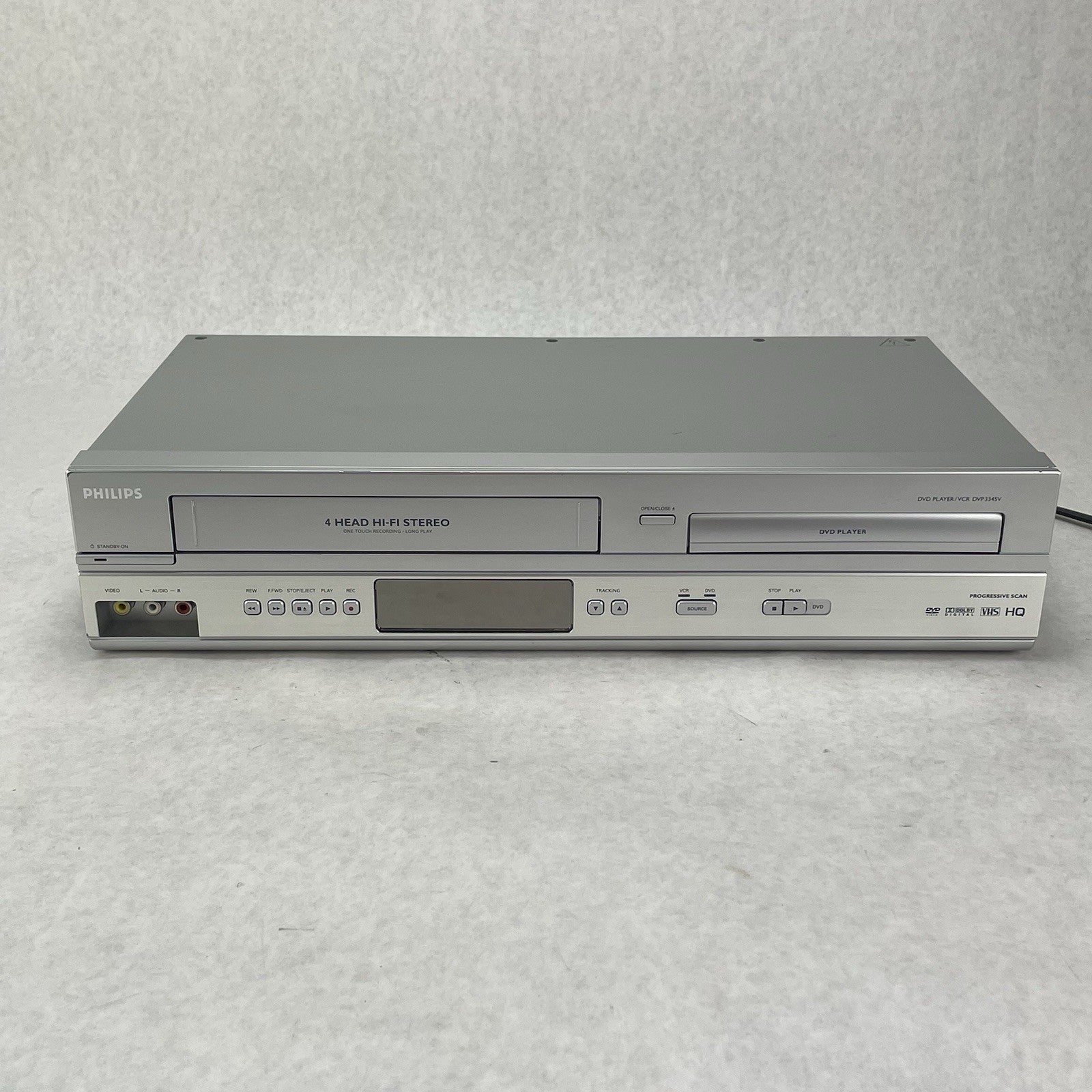 Philips DVP3345V/17 DVD VCR VHS Combo Recorder Player No Remote Tested Working1