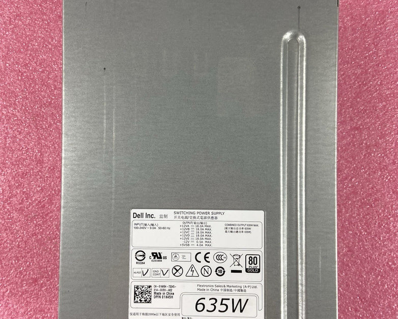 Dell 01K45H 635W 80 Plus Gold Switching Power Supply