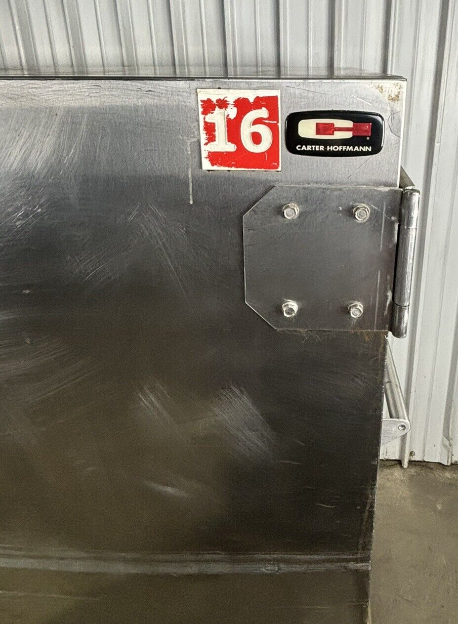 Carter Hoffmann BB1000 FH90 Heated Warming Banquet Cart Cabinet 120V 13.7A 1650W