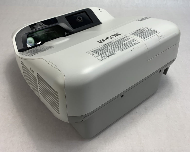 Epson BrightLink 595Wi H599A LCD Lamp Projector 551 Lamp Hours - No Remote