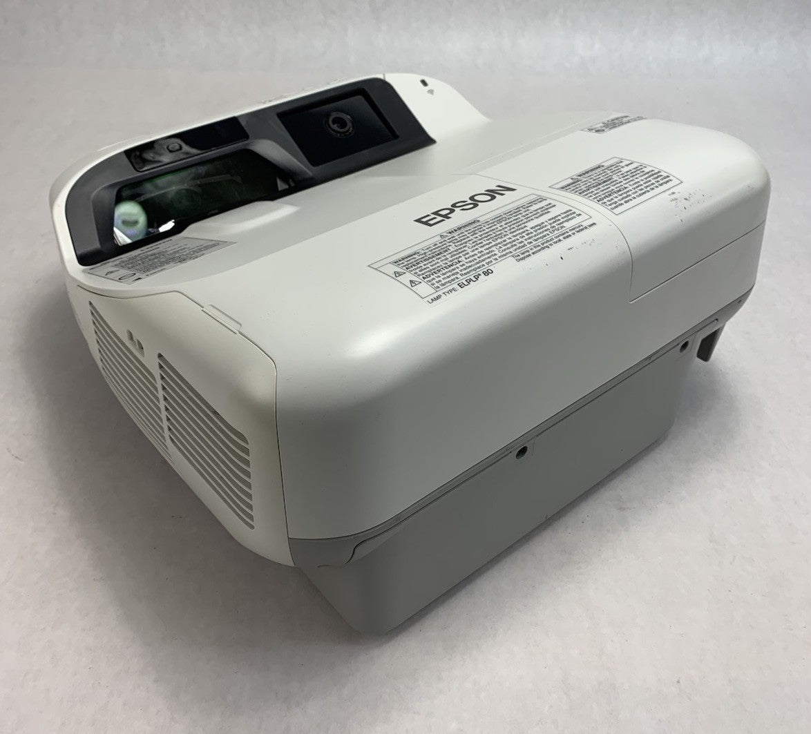 Epson BrightLink 595Wi H599A LCD Lamp Projector 551 Lamp Hours - No Remote0