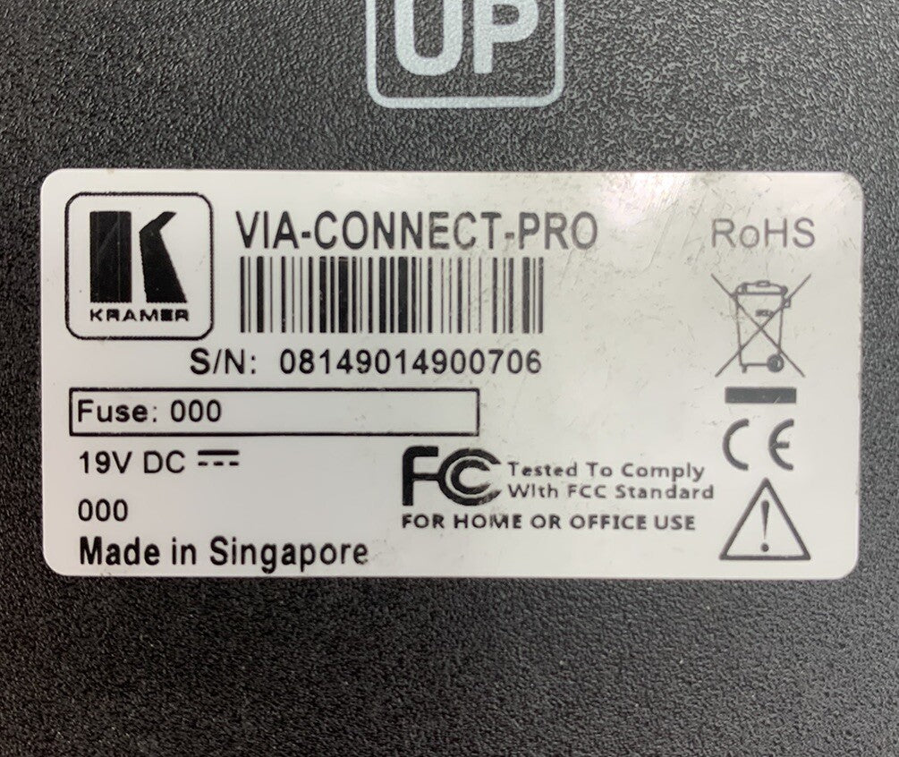 Kramer VIA Connect PRO 19V 1.5A