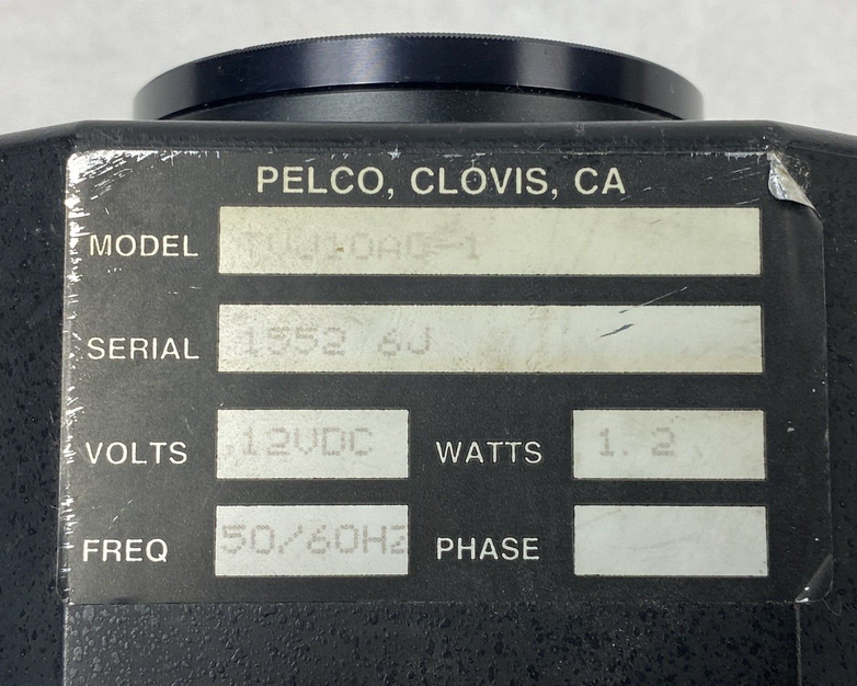 Pelco TV10AC-1 Motorized Zoom Lens f = 11mm - 110mm f 1 - 1.8 Untested