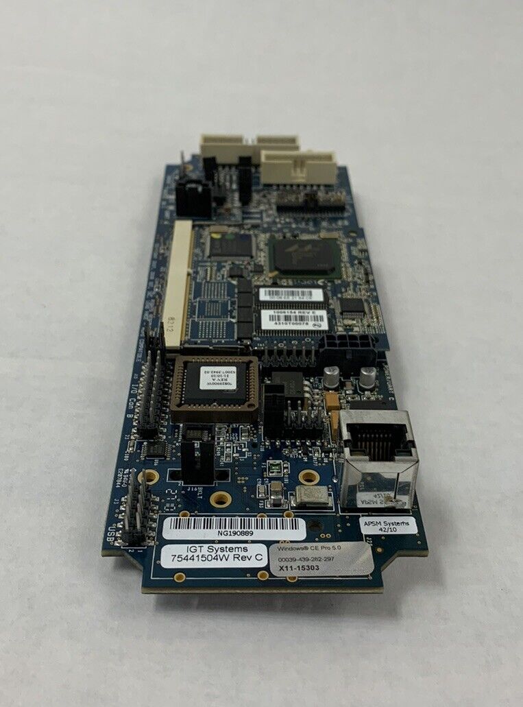 IGT Systems 75441504W Rev C Multimedia Sound Board Slot Machine Circuit Card