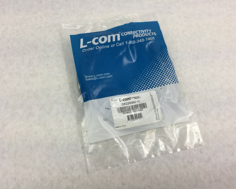 L-Com DK226MM-10 PS/2 Extension Cable Male to Male Gray 10'