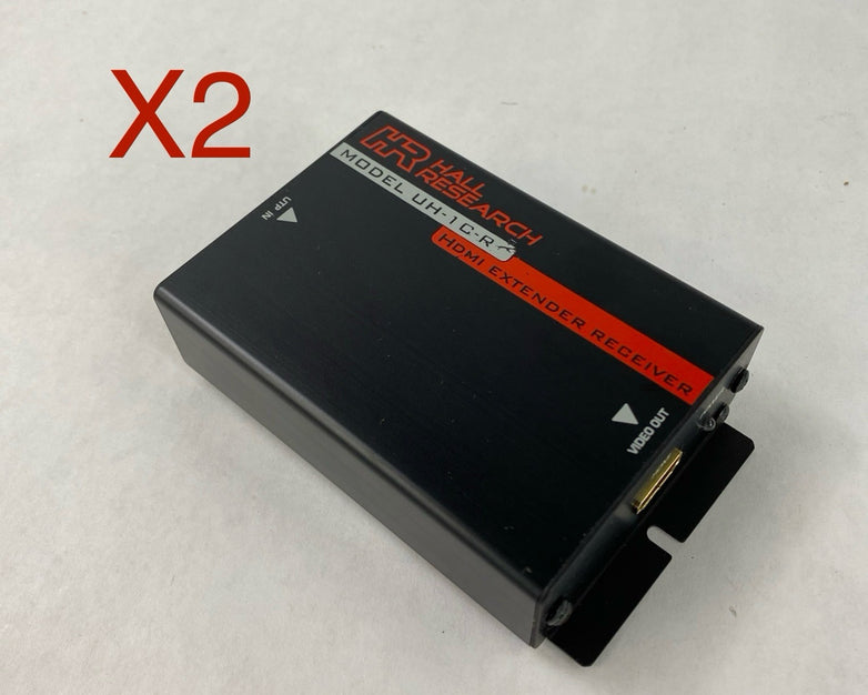 HR hall research Model UH-1C-R Hdmi Extender receiver Lot of  2