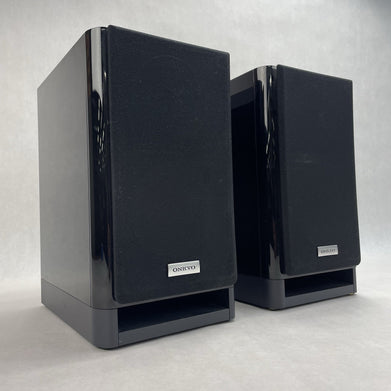 Onkyo Model D-415 Bookshelf Speakers Pair 70W Hifi Audio