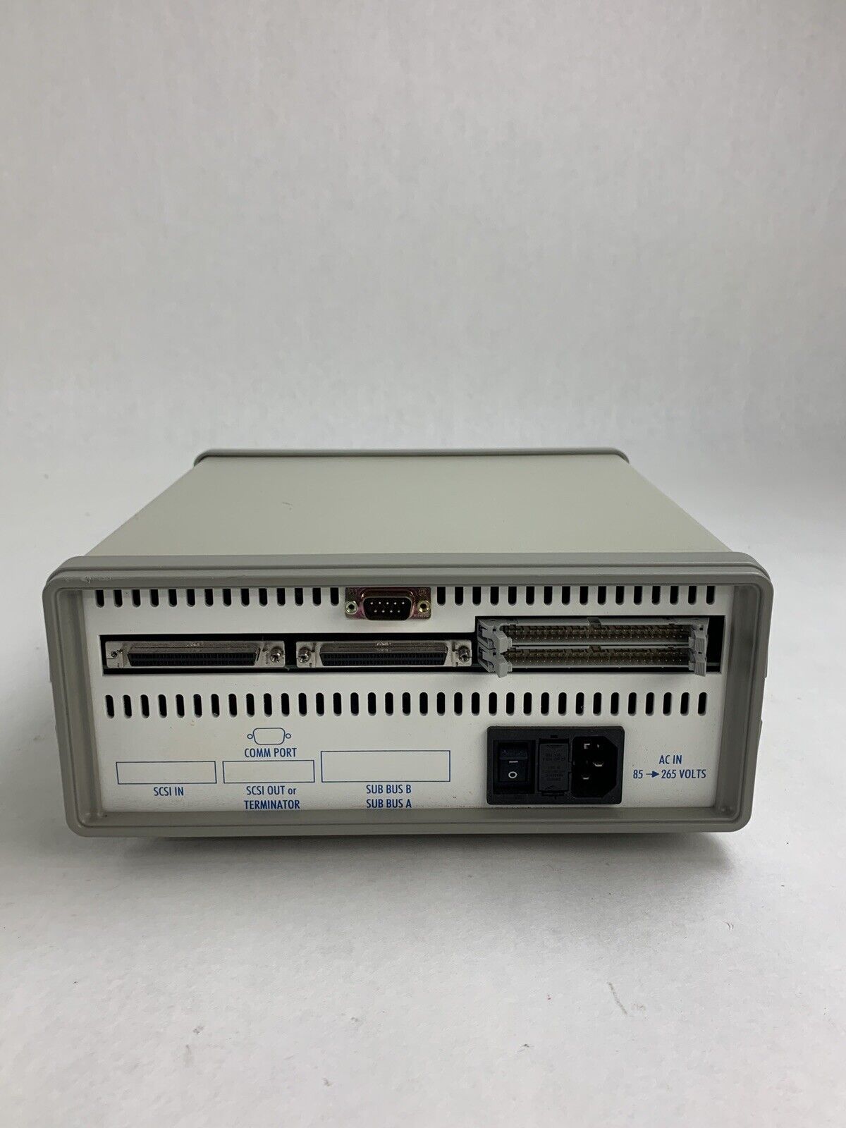 TMI Corporation Master Controller SCSI Comm 265V Power Tested