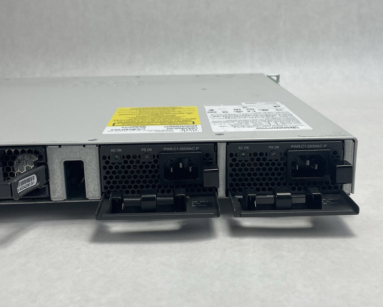 Cisco Catalyst C9300L-24T-4G-E V01  24-Port 9300 Tested & Reset 2x PSU