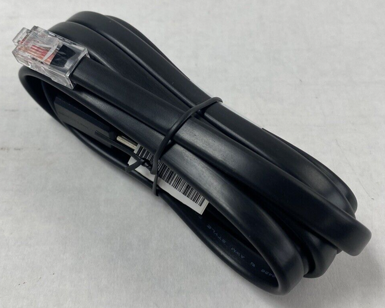 Lot of 5 Dell 0C206M Cat5 RJ-45 To Serial DB-9 Female Switch Console Cable