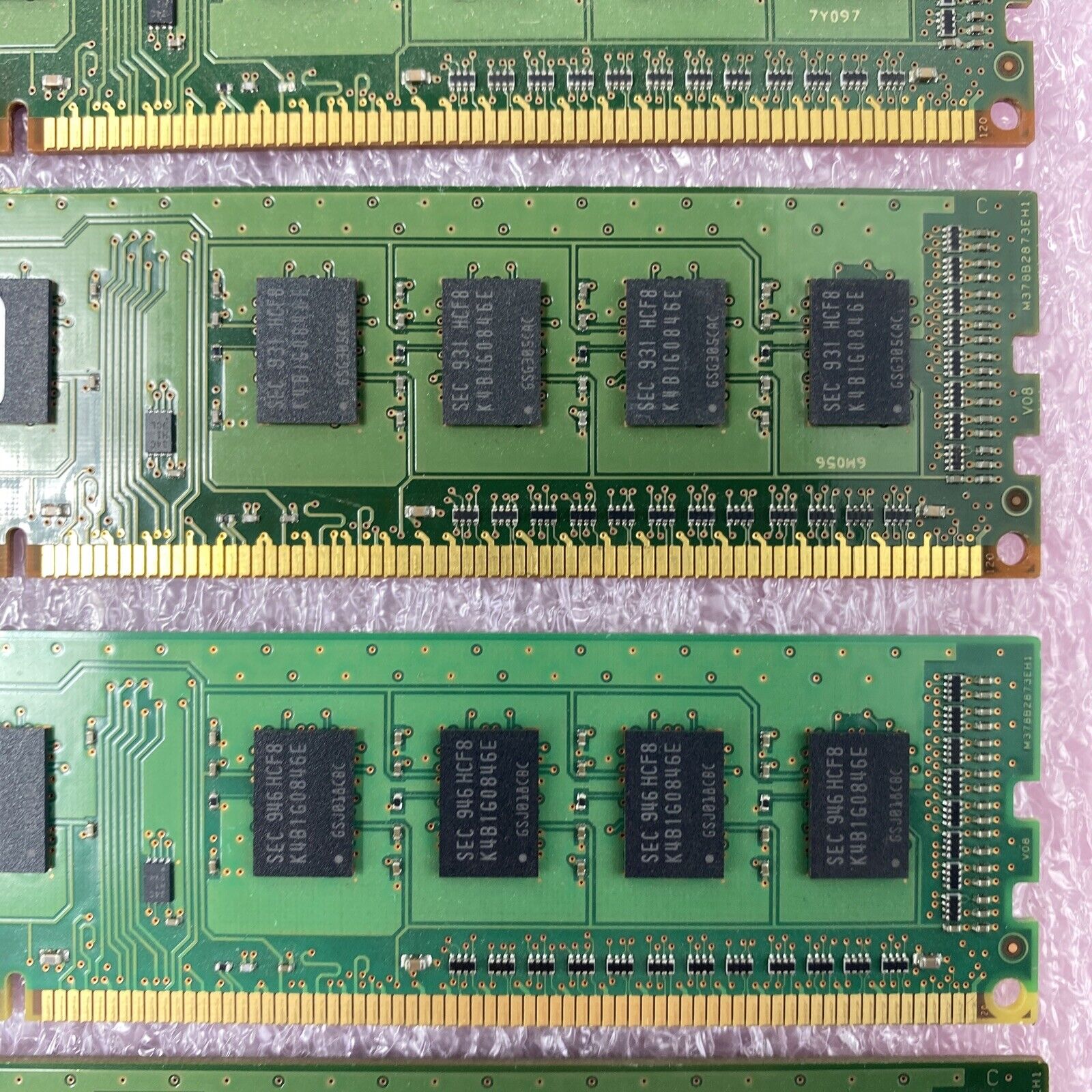 Lot( 8 ) 1GB Samsung M378B2873EH1-CF8 PC3-8500 DDR3-1066 Desktop RAM Memory