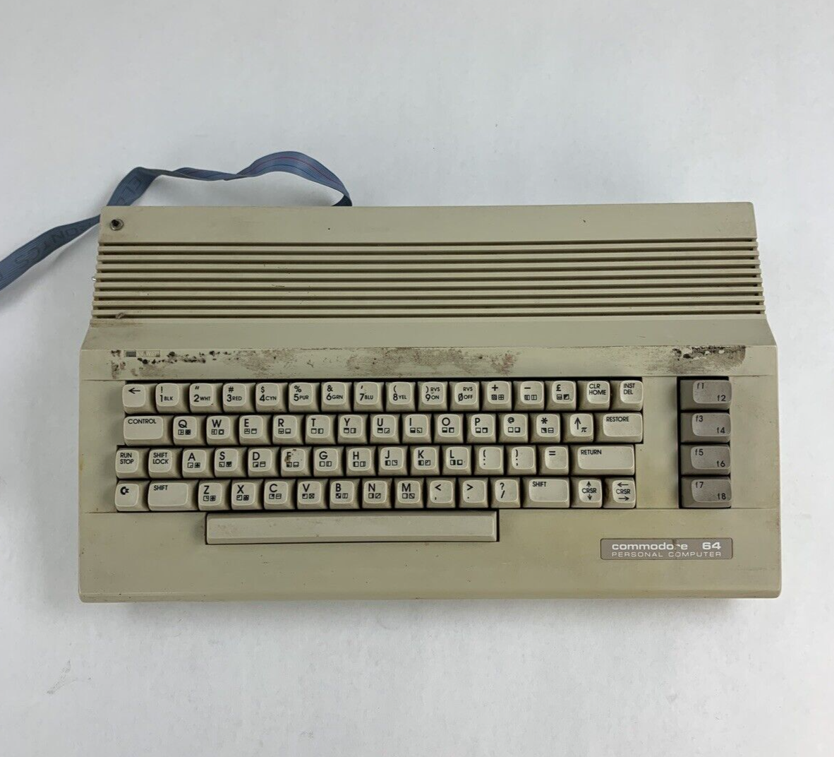 Commodore 64 64C Computer System Boots w/PSU, NKP Deluxe Keypad, and Manuals