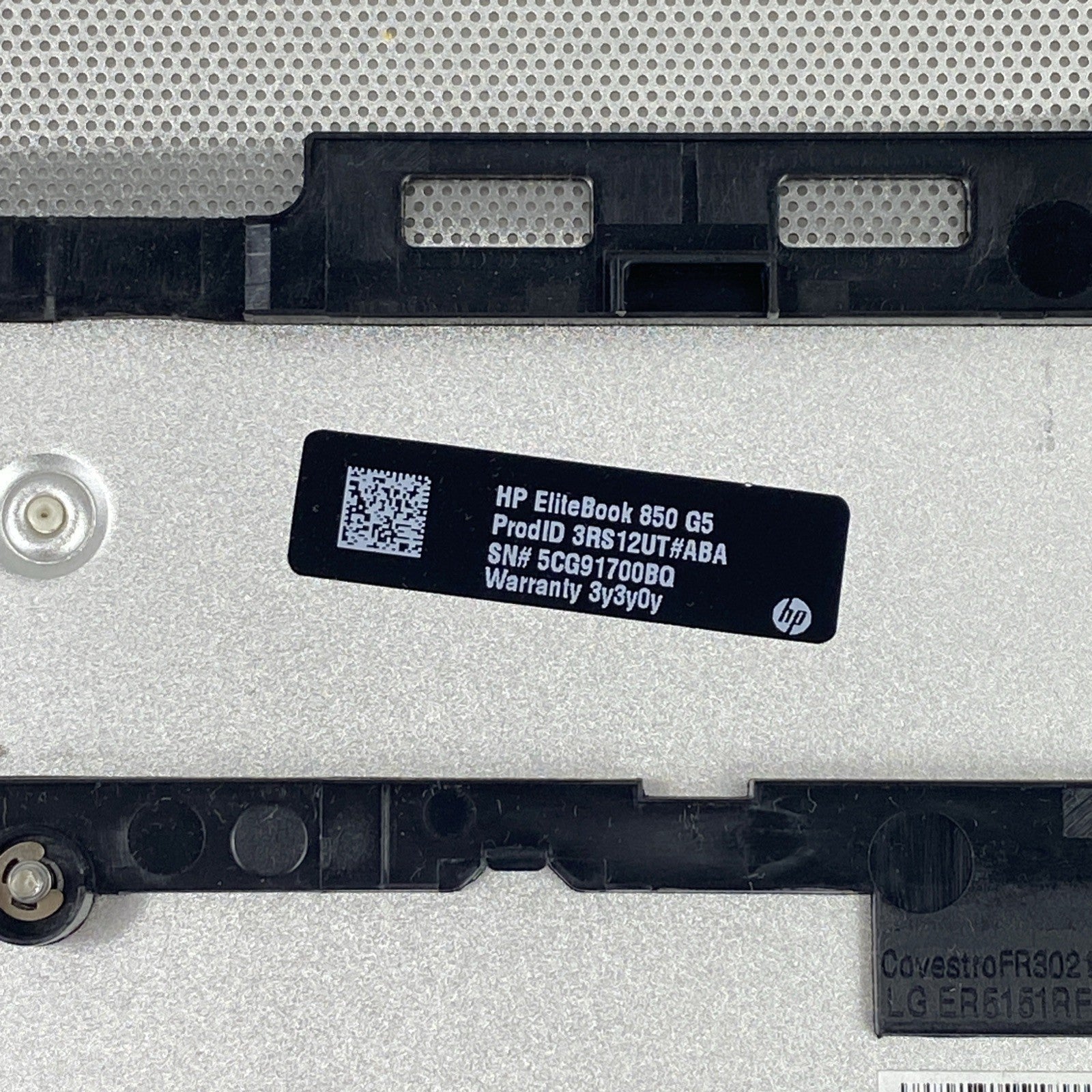 HP EliteBook 850 G5 15.6" Laptop Bottom Base Cover Assembly