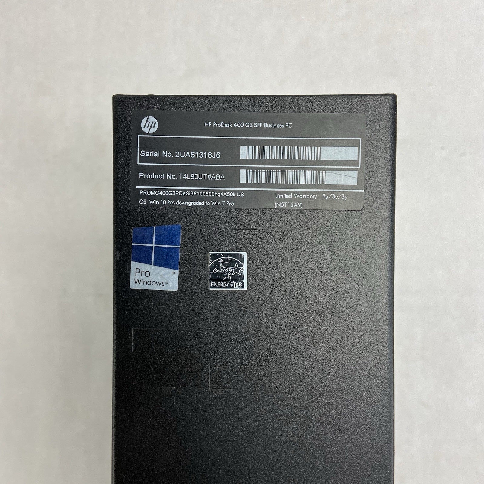 HP ProDesk 600 G1 SFF Intel Core i5-4590 3.3GHz 8GB RAM No HDD No OS3