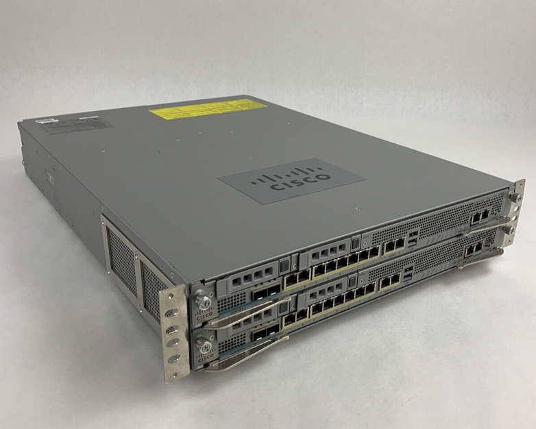 Cisco ASA 5585 8-Port Firewall Security Appliance 2x 5580-X SSP-10 Card No OS