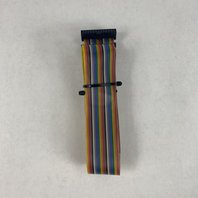 24 Pin 4ft Multi Coloured Flat Ribbon Cable Wire Lot of 5