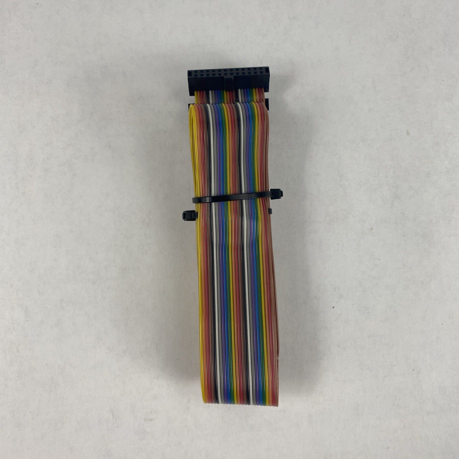 24 Pin 4ft Multi Coloured Flat Ribbon Cable Wire Lot of 51