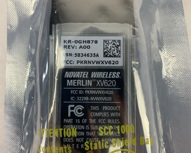 New OEM Dell Wireless 5700 Mobile Broadband EVDO ExpressCard 34 XV620 KR-0GH878