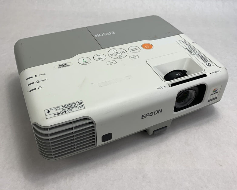 Epson H388A PowerLite 915W LCD Lamp Projector 81 Lamp Hours No Remote